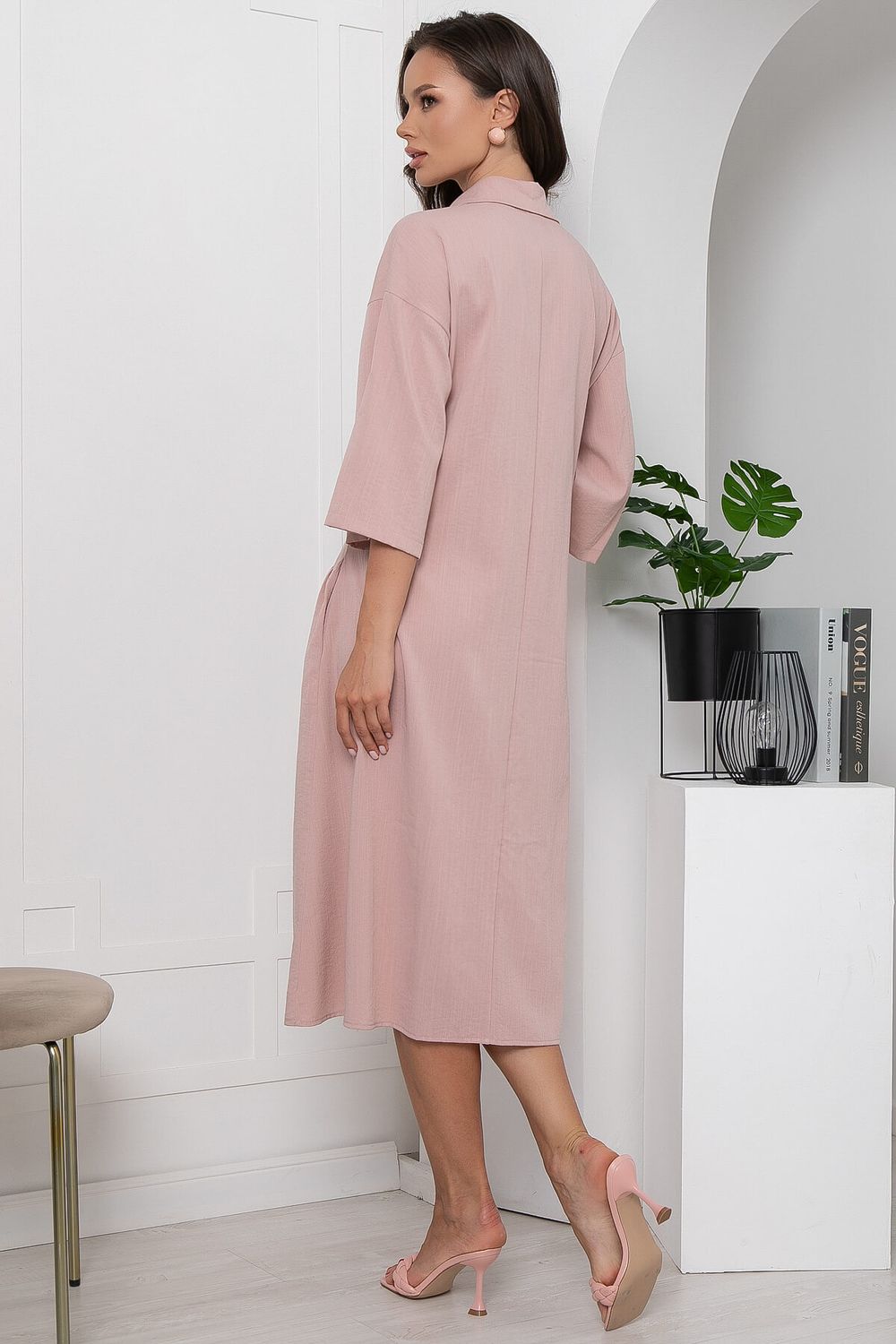 Платье "Индира" (пыльная роза) П5943 LT Collection