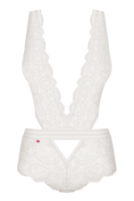 Оригинальное кружевное боди (Размер: S-M) (Цвет: черный)