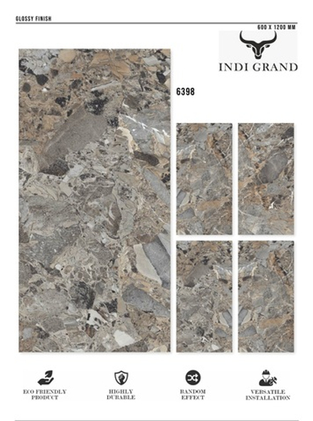 Керамогранит glossy №4 , 60х120, 6398