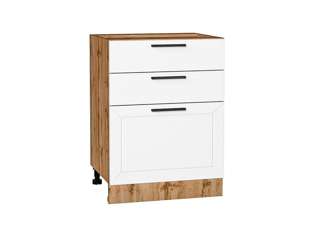 Шкаф нижний с 3-мя ящиками Глетчер