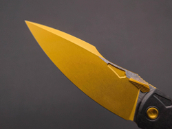 Складной нож Krotos [T14N TiN StoneWash CrystalTi DLC]