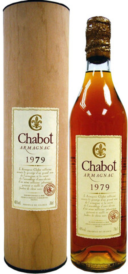 Арманьяк Chabot 1979 gift tube, 0.7 л