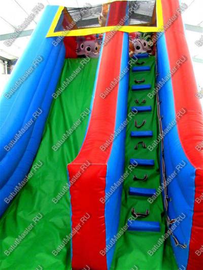 Коммерческий надувной батут "Звериный мир" 7*5*4 м