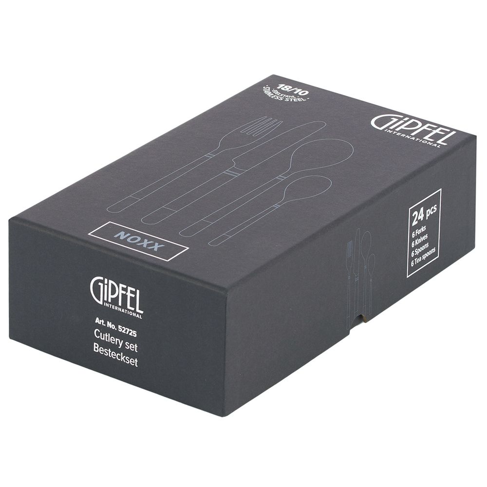 Набор столовых приборов Gipfel Noxx 52725 24 предмета