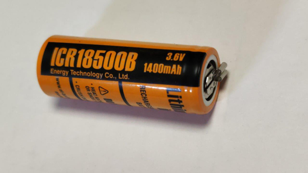 Аккумулятор для Moser ET ICR18500B 3.6V
