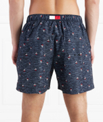Шорты для плавания MEDIUM DRAWSTRING PRINT Tommy Hilfiger - темно-синий(UM0UM02827)