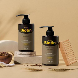 CKD Шампунь с аминобиотином и пивными дрожжами - Amino biotin brewer's yeast shampoo, 500 мл