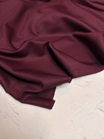 Костюмно-плательная смесовая однотонная поливискоза (64%полиэстер/33%вискоза/3%эластан, Красный базилик, 148, 285 гр/м2)