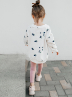 Свитшот оверсайз Mjölk Голубика, уценка