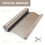 Пленка для окон декоративная CRYSTAL BRONZE ControlTek, на отрез (ширина рулона 1,22 м.)