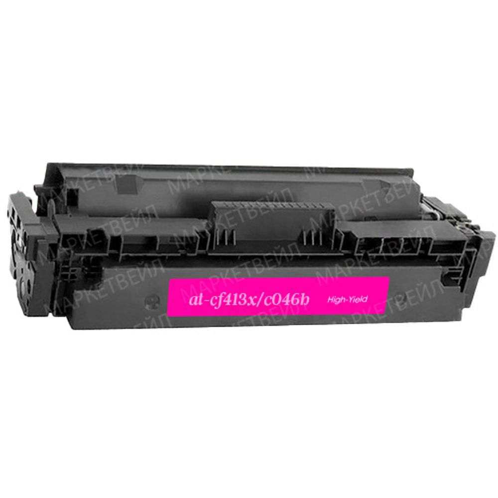 Картридж для HP CF413X/Canon 046H CLJ Pro M452/M477 5K Magenta  AQUAMARINE (Совместимый)