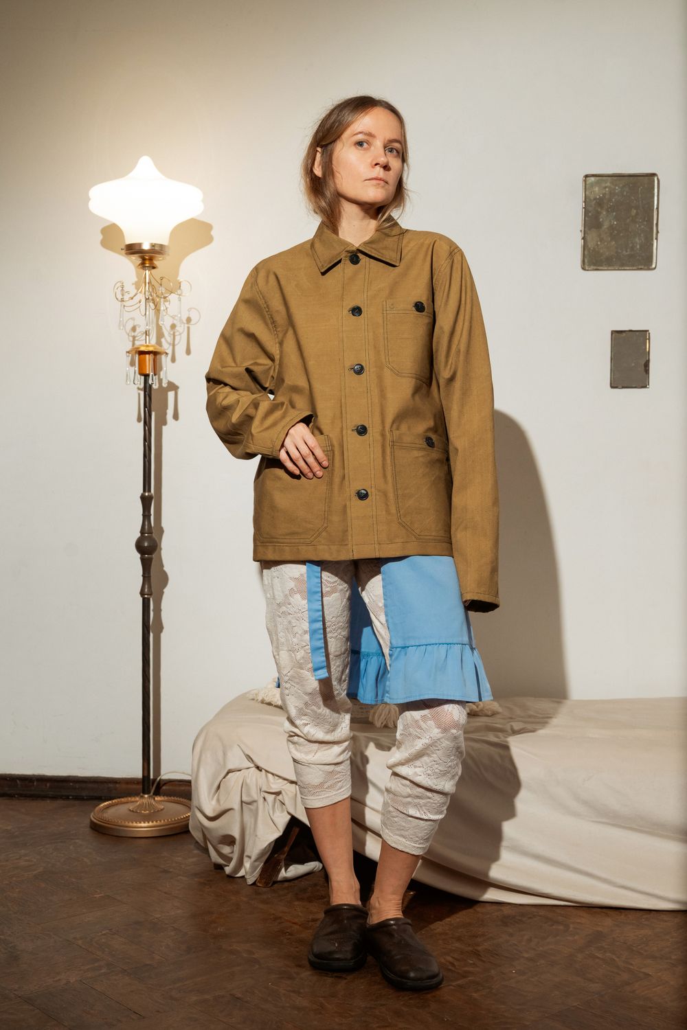 Куртка Soeurs Рабочая 1 коричневая