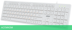 Клавиатура Acer OKW123 белый (ZL.KBDEE.00D)