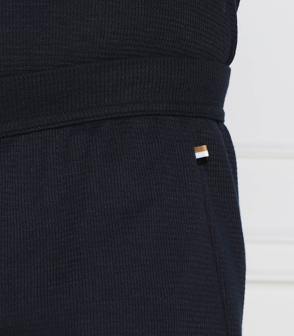 пижамные брюки waffle BOSS BLACK - темно-синий(50486456)