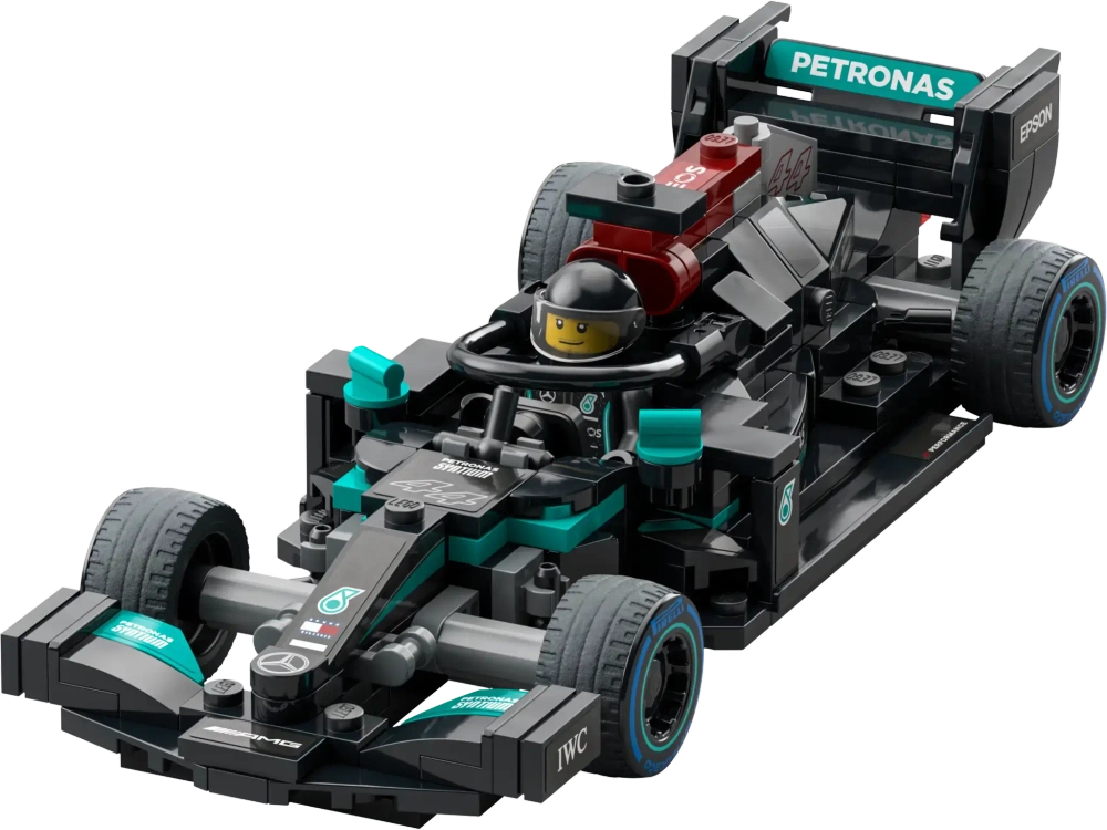 Конструктор LEGO Speed Champions 76909 Mercedes-AMG F1 W12 E Performance и Mercedes-AMG Project One