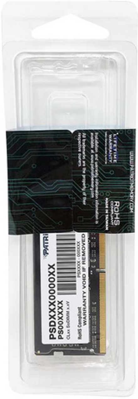 Память DDR4 16Gb 2666MHz Patriot PSD416G266681S RTL PC4-21300 CL19 SO-DIMM 260-pin 1.2В