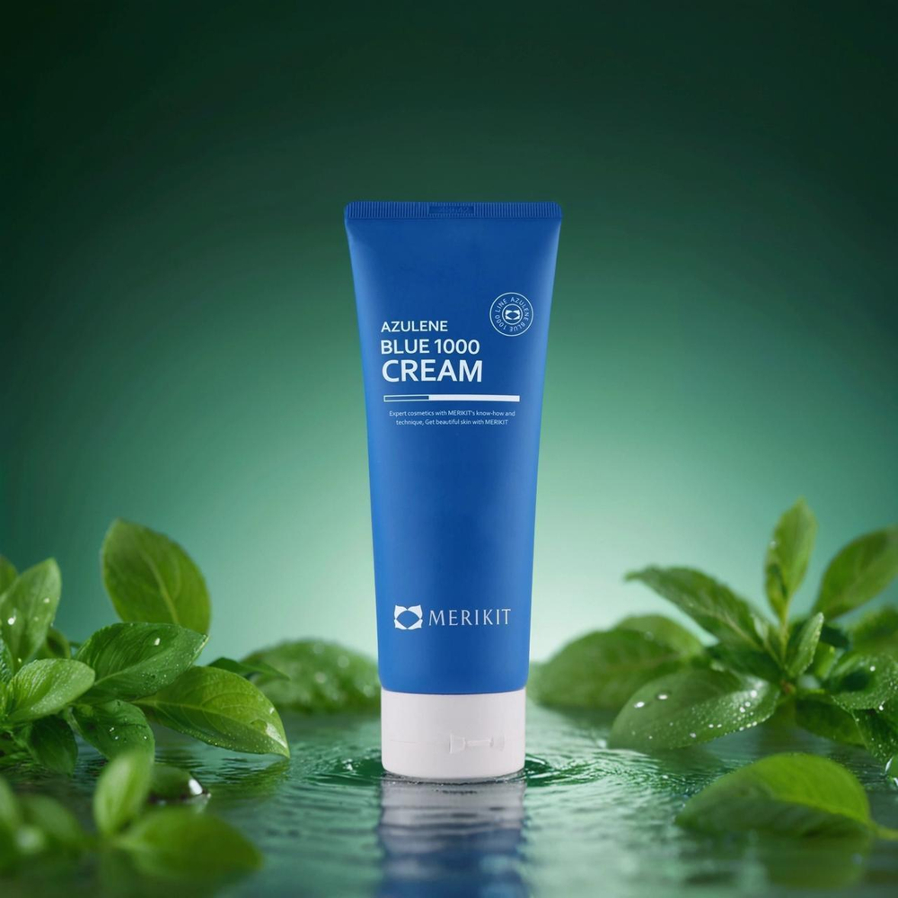 MERIKIT Крем с аузелином -Azulene Blue 1000 Cream, 210 мл