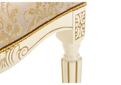 Банкетка Беттино патина золото / бежевый
