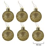 Шары новогодние ёлочные "Black&Gold", НАБОР 130 предметов, черный/золото, пластик, ЗОЛОТАЯ СКАЗКА, 592183
