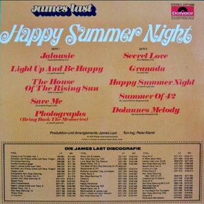 James Last / Happy Summer Night (LP)