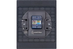 Розетка компьютерная RJ-45 модульная 10А графит Альтаир SBE-m11g-S1-RJ