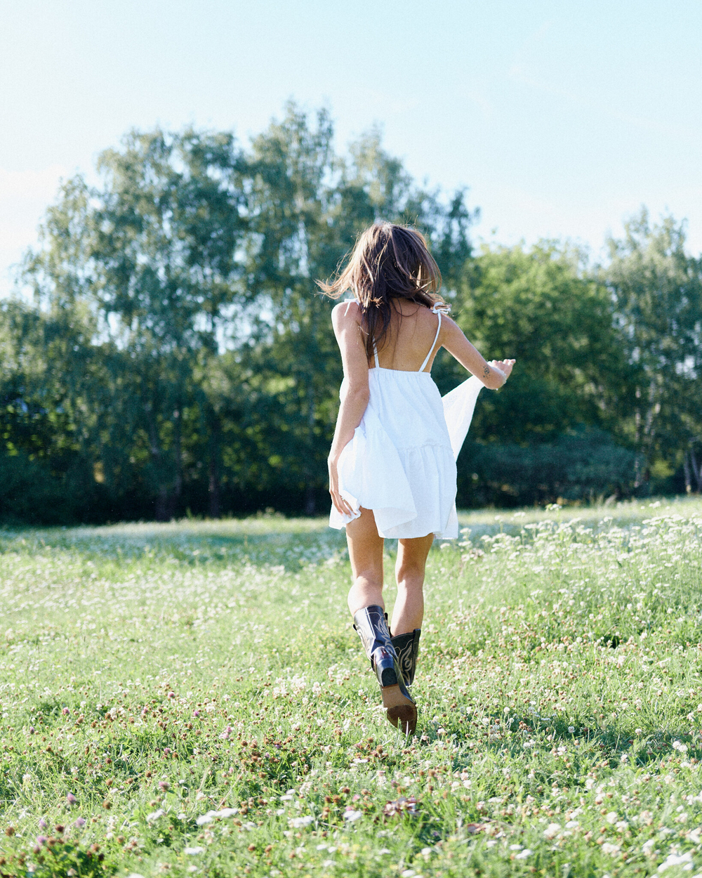 Short Cotton Sundress Lily