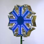 Световая макушка (навершие) «Снежинка»