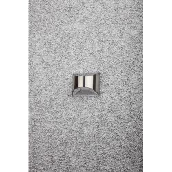 Светильник уличный ЭРА ERAFS024-38 на солнечных батареях настенный фасадная подсветка Хром, 4LED, 8 lm