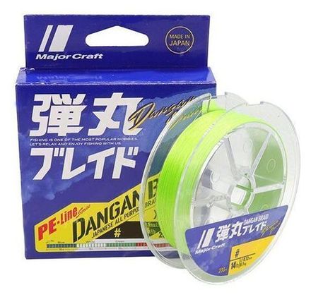 Шнур MAJOR CRAFT 150m x4 (Green) DB4-150/0 6GR