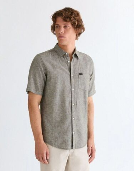 Рубашка мужская WRANGLER SS 1 PKT SHIRT DEEP DEPTHS