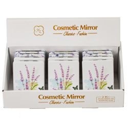 GAEM Зеркало карманное (блок 12шт), L6 W8,5 H1 см, 4в.