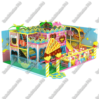 Детский игровой лабиринт «Спуски и печеньки»