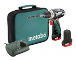 Аккумуляторный шуруповерт Metabo PowerMaxx BS 600079550