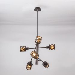 Citilux Гессен CL536165 Люстра подвесная поворотная Венге