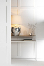 Лампа настольная "Арья" 37x37x73см Керамика,текстиль,металл