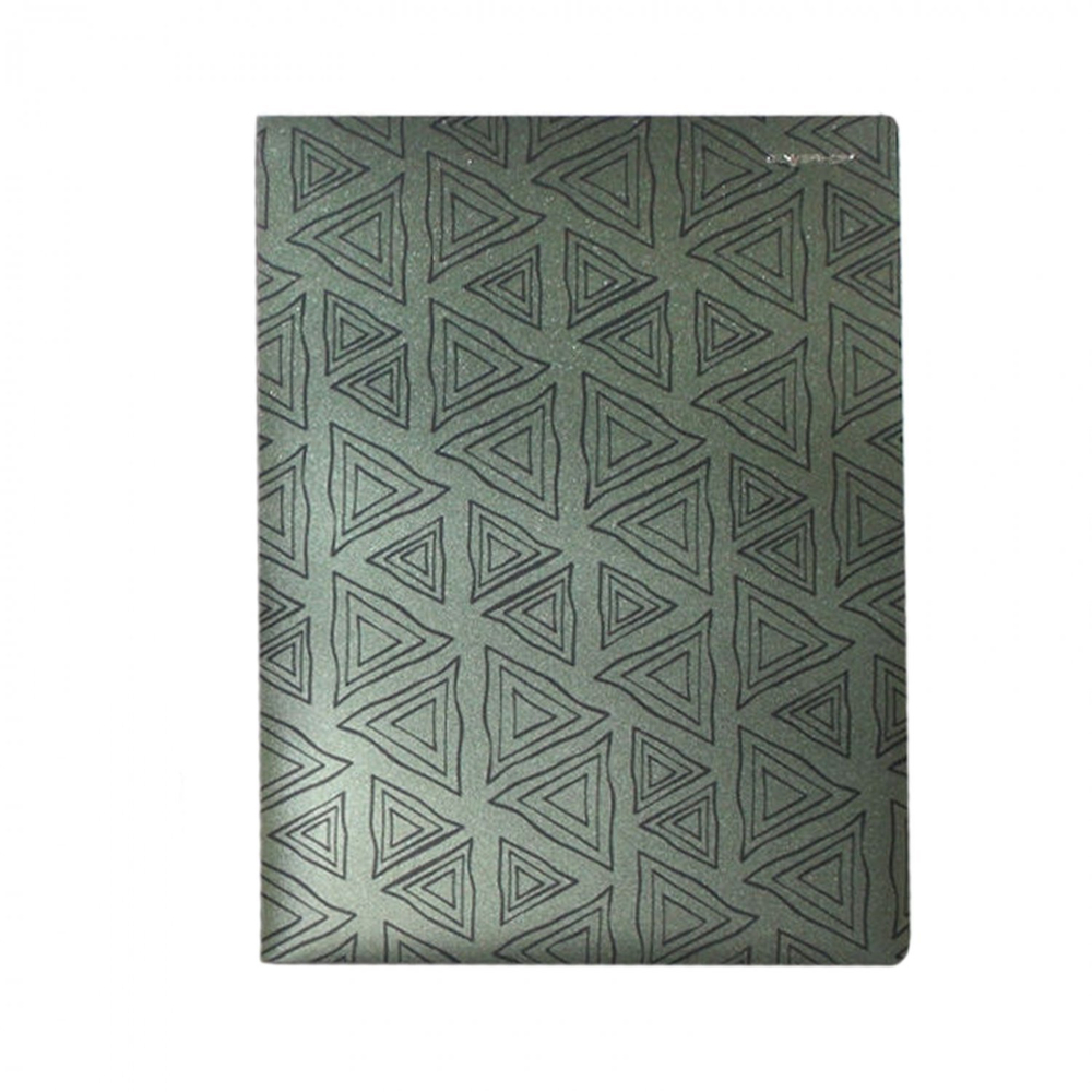 Папка для презентаций Silwerhof DELTA 2 внутр.кармана A4 225 х 357 мм, 400 мкм, оливковая