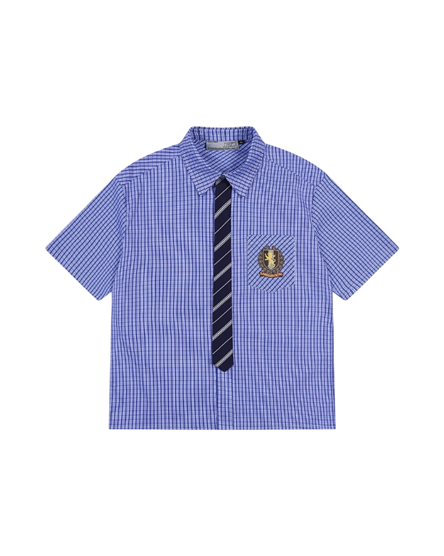 Рубашка HARSHandCRUEL "HACR Academy" Short Sleeve Shirt