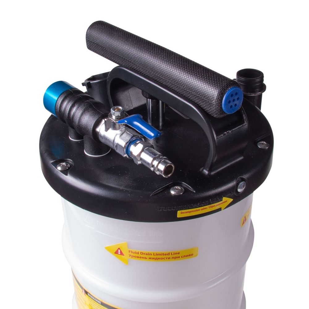 МАСТАК (130-00065) Устройство для откачки масла, 6,5 л, пневматическое/ручное