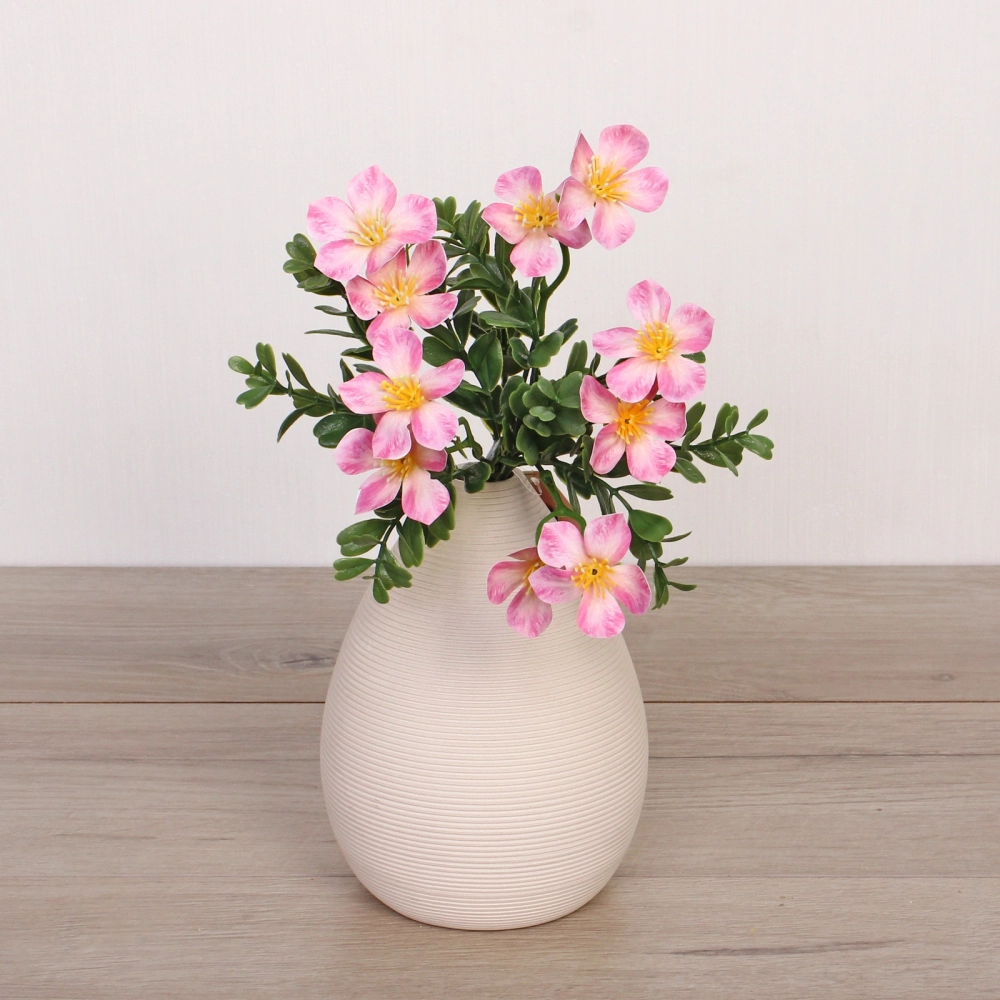 Искусственные цветы «Волшебство лета» 30см Лютики 10 цветков розовые