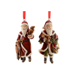Дед Мороз со зверями, ёлочное украшение [Арт. 013-104-AT]