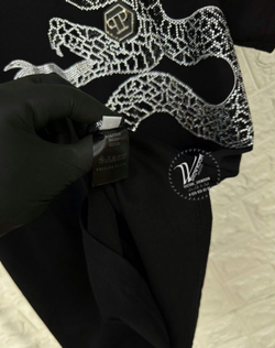 Футболка Philipp Plein Crystal Snake Edition