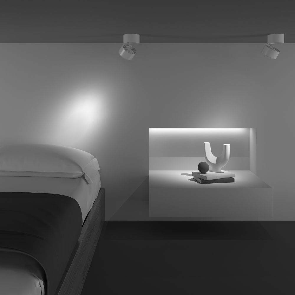 Накладной светодиодный светильник Maytoni Yin C084CL-15W4K-W