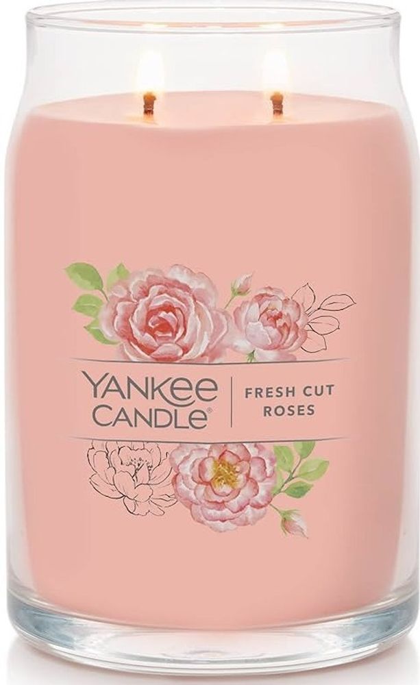 YANKEE CANDLE TUMBLER FRESH CUT ROSES 567 GR