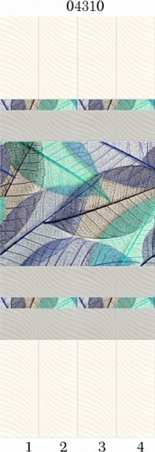 Панель ПВХ фотопечать 3D Panda Симфония 2700х250 мм