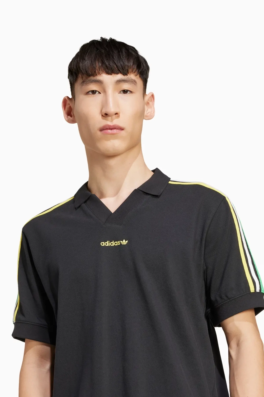Футболка adidas Originals Polo - черный