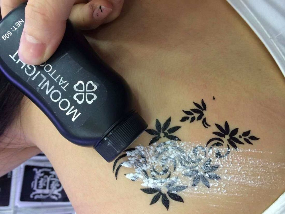 Пудра для матового тату