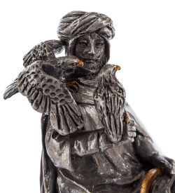 Veronese WS-824 Статуэтка «Охотник воин с соколом»