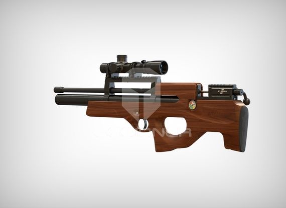 Пневматическая винтовка PCP Атаман Bullpup ML15 Калибр 6.35