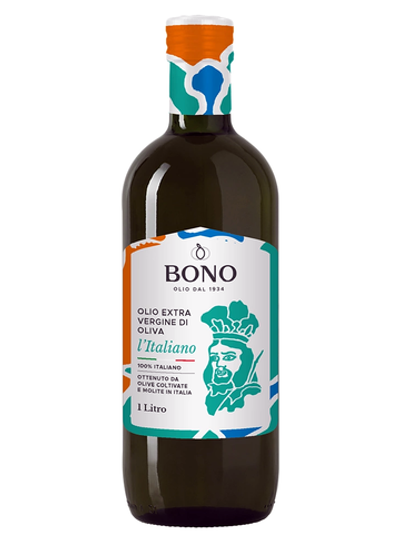 1000 мл BONO Italiano Filtrato Фильтрованное оливковое масло Extra Vergine Италия