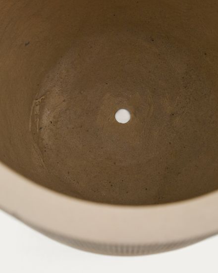 Набор из 2 кашпо Tival из песчаника бежевого цвета Ø 45 см